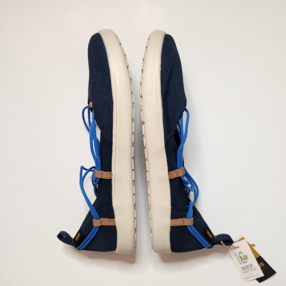 NWT Teva Black Iris & French Blue Voya Infinity Mary Jane Flats Womens Size 11 - Picture 7 of 8